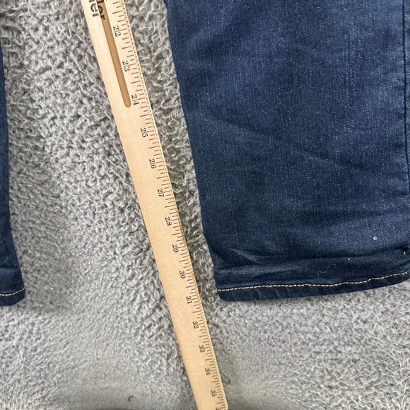 Westport Signature Jeans Womens 10 Blue Cotton Denim Straight Workwear Stretch - Picture 8 of 10